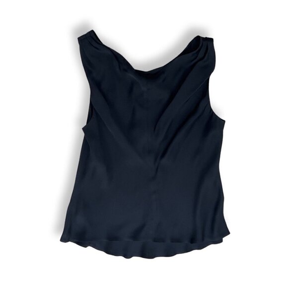 Giorgio Armani black silk tank top size 46 - Picture 2 of 5